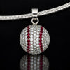 Estate Professional Baseball Player Jack Howell 3.00ct. Diamond & Fine Ruby Platinum Necklace (1 of 1)