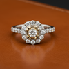 Maya Lianna 1.07 cttw Diamond Halo Ring 14880