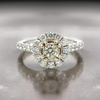 Maya Lianna 1.07 cttw Diamond Halo Ring 14880