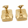 Designer Angela Cummings Black Enamel and 18Kt Yellow Gold Weave Earrings