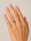 Contemporary Diamond & 14K White Gold Ring