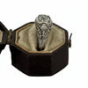 Art Deco (.78ct) Old European Cut 18K White Gold Ring