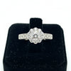 Clyde Duneier 1.57 cttw Diamond Halo Ring 14116