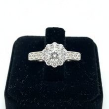  Clyde Duneier 1.57 cttw Diamond Halo Ring 14116
