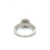 Clyde Duneier Diamond and 14K White Gold Flower Engagement Ring