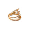 Fashionista .68 ctw Diamond and 18K Rose Gold Ring