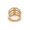 Fashionista .68 ctw Diamond and 18K Rose Gold Ring