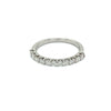 Maya Lianna 0.38 Ctw. Diamond and 14K White Gold Wedding Band