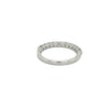 Maya Lianna 0.38 Ctw. Diamond and 14K White Gold Wedding Band