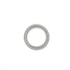 Maya Lianna 1.03 ctw Diamond and 14K White Gold Eternity Band