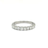 Maya Lianna 0.74 Ctw. Diamond and 14K White Gold Wedding Band