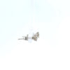 Diamond and 14K White Gold Stud Earrings