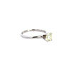 Diamond and 14K White Gold Solitaire Engagement Ring