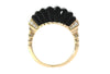 Effy Onyx, Diamond and 14K Yellow Gold Ring