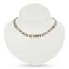 Designer Oscar Heyman Natural Color and White Diamond Platinum Necklace