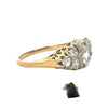 Victorian 1.60cttw. Rose Cut Diamond 18k and Platinum Filigree Ring