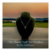 The Classic Diamond Golf Tee Pendant 15553