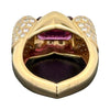 Estate Italian 1.50 cttw Diamond 2.01 ct Tourmaline Designer Ring 14532