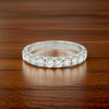 Maya Lianna 0.74 Ctw. Diamond and 14K White Gold Wedding Band