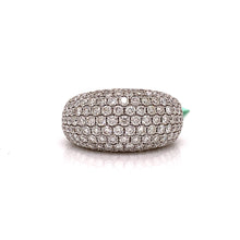  Fashionista Diamond and 18K White Gold Pave Ring