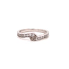 Mark Schneider .25 ctw Diamond and 14K White Gold Fitted Band Ring