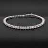 Classico 5.0 ctw Diamond and 14K White Gold Tennis Bracelet
