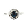 Maya Lianna Sapphire and Diamond Ring 14845