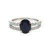 Maya Lianna 1.97 ct Sapphire and Diamond Bridal Set Ring 14862