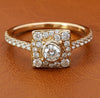 Leo Schachter .75 cttw Diamond Ring 14893