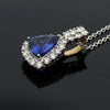 Contemporary Fine 4.04ct Tanzanite and Diamond White Gold Necklace