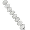 Bold 80cttw Diamond 18Kt White Gold Bracelet