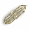 Art Deco 1920's Diamond 14k White Gold Filigree Brooch