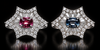 Estate Color Change Alexandrite & Diamond Platinum Ring