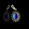 Estate .97ct. Sapphire & Diamond Platinum Pendant