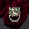 Effy Diamond, Emerald and 14K White Gold Ring