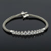 Contemporary 1.75cttw Diamond & White Gold Bracelet
