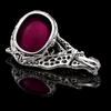 "If These Jewels Could Talk " - Estate Panthere 130.75ct. Rubellite, Diamond & Ruby Platinum Pendant/Brooch