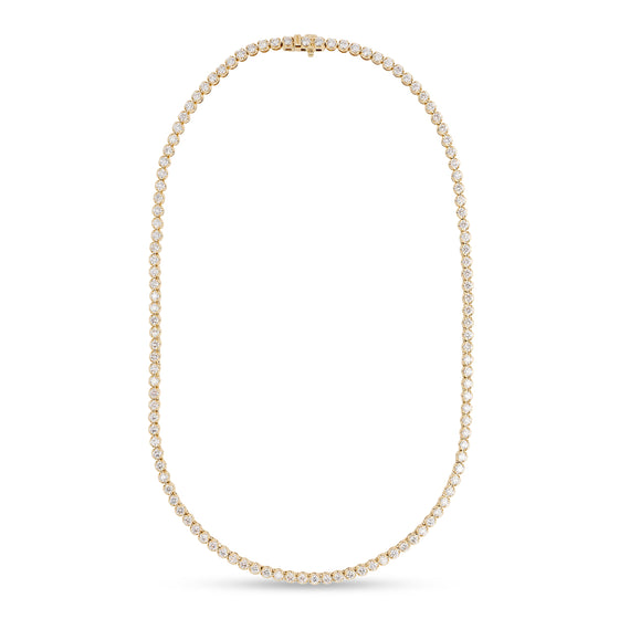 9.50cttw Diamond Anniversary Necklace 14K Yellow Gold