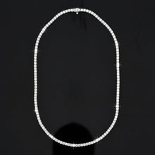  13.40cttw Diamond Anniversary Platinum Necklace
