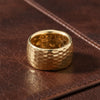 Designer Roberto Coin Diamond and 18KT Yellow Gold Ring