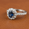 Maya Lianna Sapphire and Diamond Ring 14845