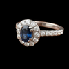 Maya Lianna Sapphire and Diamond Ring 14845