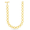 Designer Elizabeth Locke 19K Yellow Gold Link Necklace
