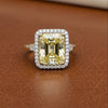 Estate 10.16 ct Natural Fancy Yellow Diamond (GIA Report) Ring 15332