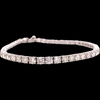 Classico 7.75 ctw Diamond and 18K White Gold Tennis Bracelet