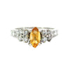 Uni Design Citrine and Diamond Ring 14852