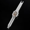 Estate Musuem Collection Corum Watch Skeleton Dial 44.20 cttw Diamond 18k White Gold Watch