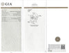 Contemporary Natural Fancy Intense Pink/White Diamond 18K White & Rose Gold Drop Earrings (6 GIA Reports)