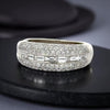 Designer Diamond Platinum Ring