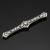Art Deco 1920's 1.50cttw Diamond Platinum Pendant/Brooch